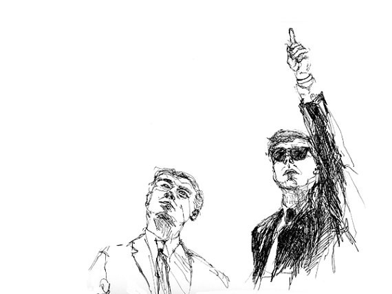 Going to the Moon by starsandspace on Etsy #nasa #president #space #illustration #stars #and #kennedy #moon