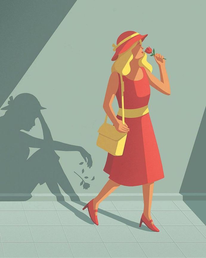 Weird Illustrations about Everyday Lives