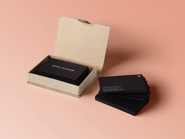 Jazmin Calcarami - makeup on Behance #businesscard #branding #design #makeup #fashion