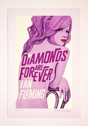 Awesome Robo!: 15 James Bond Pinup Prints By Michael Gillette #bond #james #poster #film #007