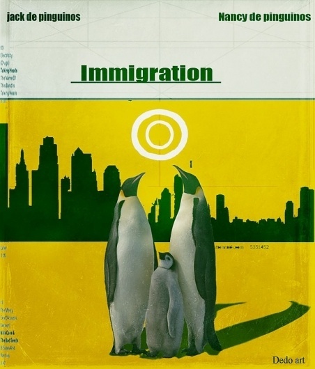 Immigration by Dedo | Society6 #immigration