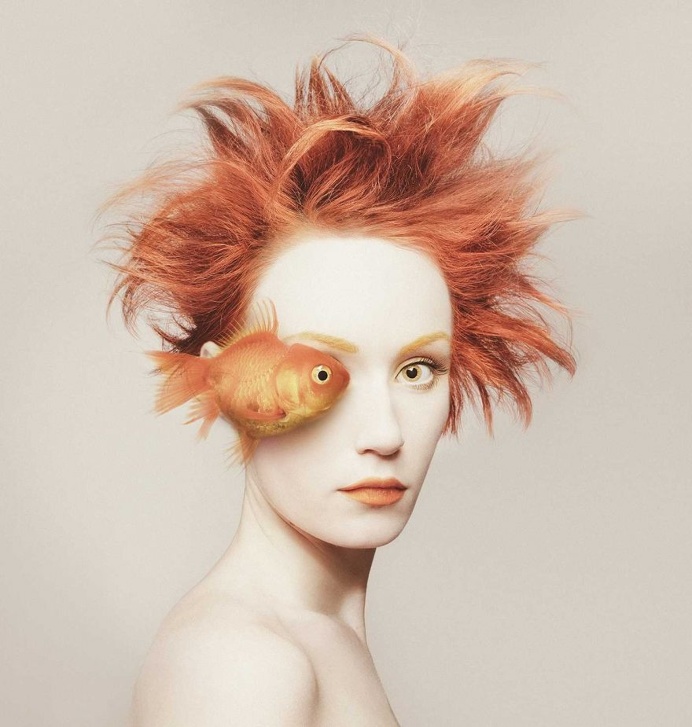 Animeyed: Fine Art Self-Portraits by Flora Borsi