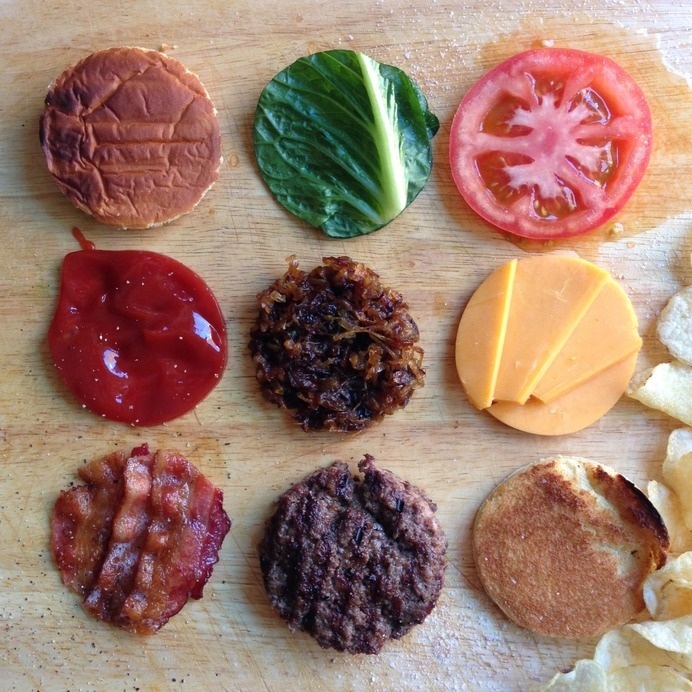 SUBMISSION: #burgergrid (cooked) by @pete_forester on Instagram.