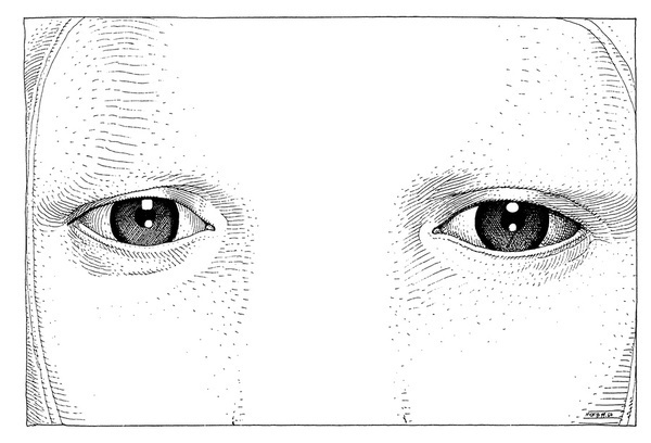 but does it float #eyes #illustration #stare