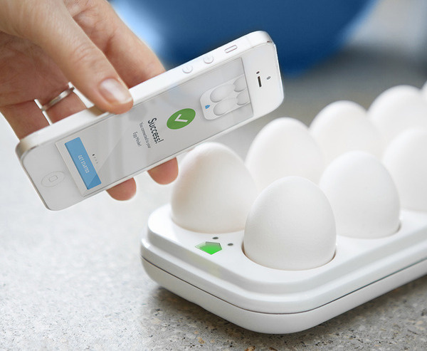 Egg Minder Smart Egg Tray #gadget