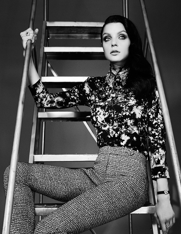Jessica Stam by Steven Pan for Interview Russia #fashion #model #photography #girl