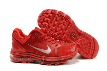 Mens Air Max 2009 Red Metallic Silver Shoes #shoes