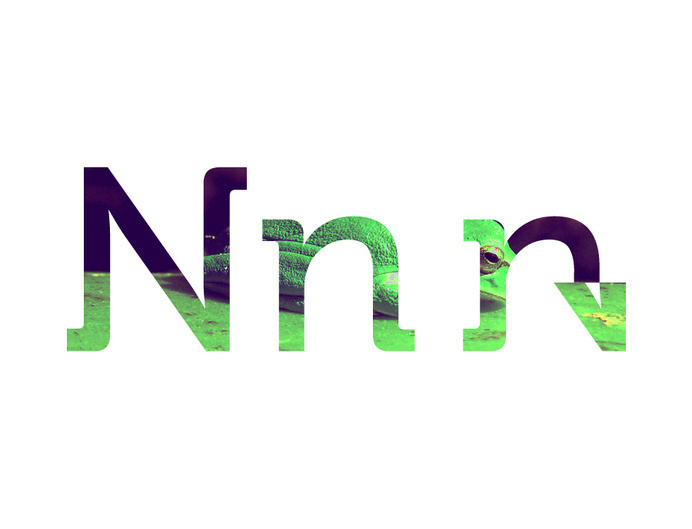 Uppercase & Lowercase #font #experimental #art #typo #typography