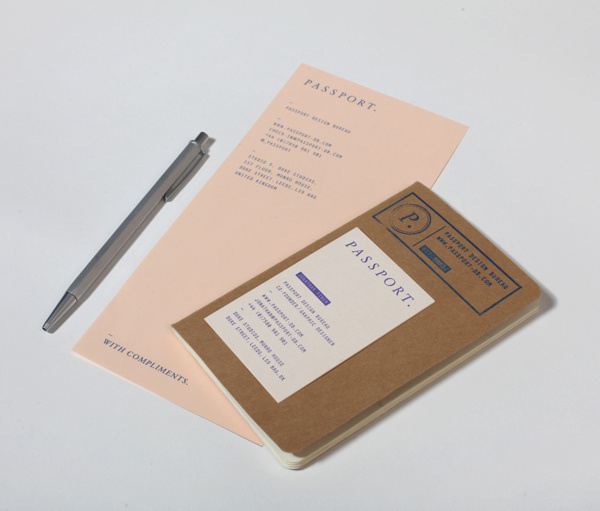 Passport Identity #stamp #branding #print #identity #stationery #passport #booklet