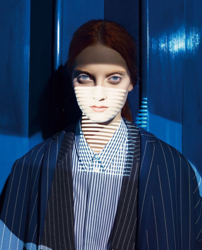 blue lines