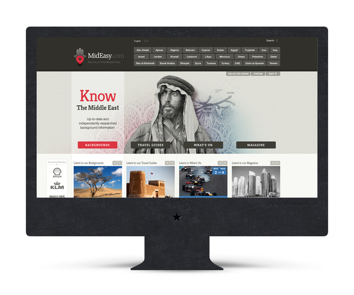 MidEasy.com | website & identity | design by The Ad Agency, www.theadagency.nl | #design #graphic #webdesign #theadagency