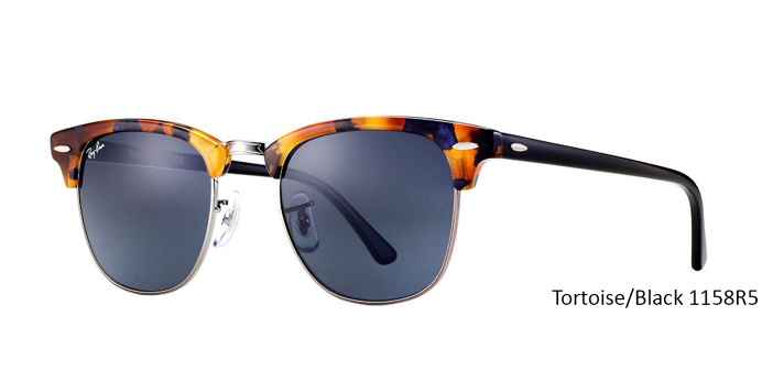 ORB3016 CLUBMASTER FLECK - Tortoise/Black