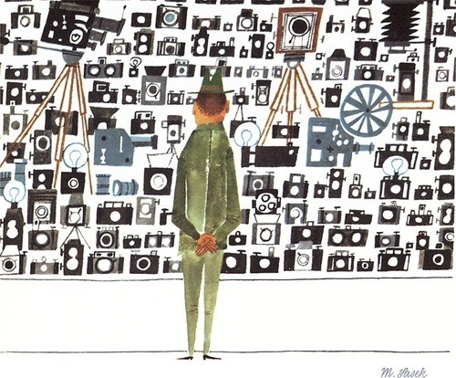 www.typetoy.tumblr.com #man #illustration #camera #shop