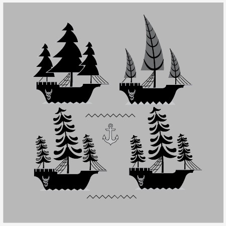 A fleet of logos for: http://www.willsaundersphoto.com/ #logo #design #nautical #photography