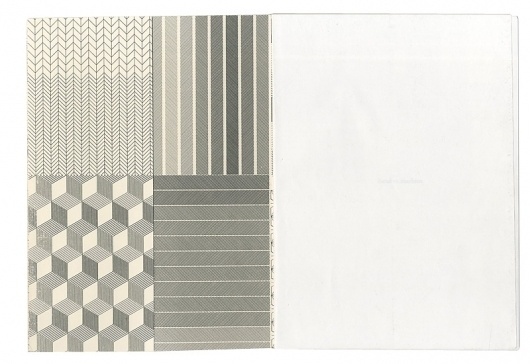 minchaya chayosumrit / book I #pattern #lines #book #geometric #booklet #brochure