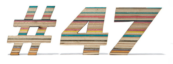 FredShallcrass #cut #skateboards #laser #wood #futura #type #recycled #magazine
