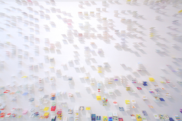 moriyuku ochiai architects + twoplus a's business card forest #cards #business #installation