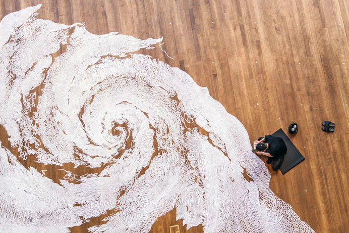 Saltworks: Motoi Yamamotos Magical Art out of SaltTokyo-born artist Motoi Yamamoto has chosen to work with only one medium: salt. He create #salt