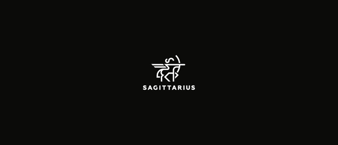 Logoset 2 on Behance // Sagittariousminimalist logo by Andrew Korepan