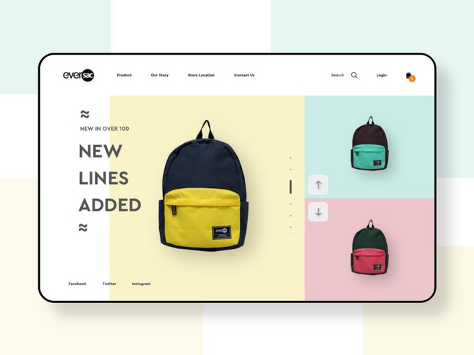Eversac – Web Design