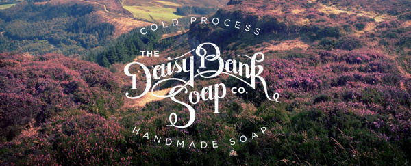 Daisy Bank Soap Co. on Behance #calligraphy #logo #vintage #branding