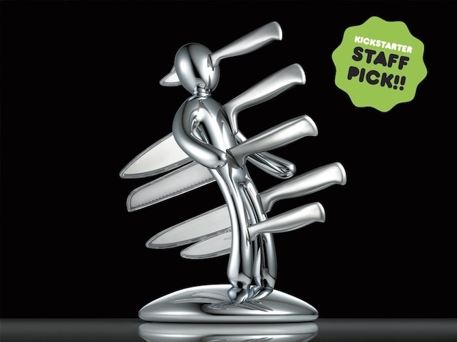 "The Ex" Voodoo Knife Holder- METAL Edition #tech #flow #gadget #gift #ideas #cool