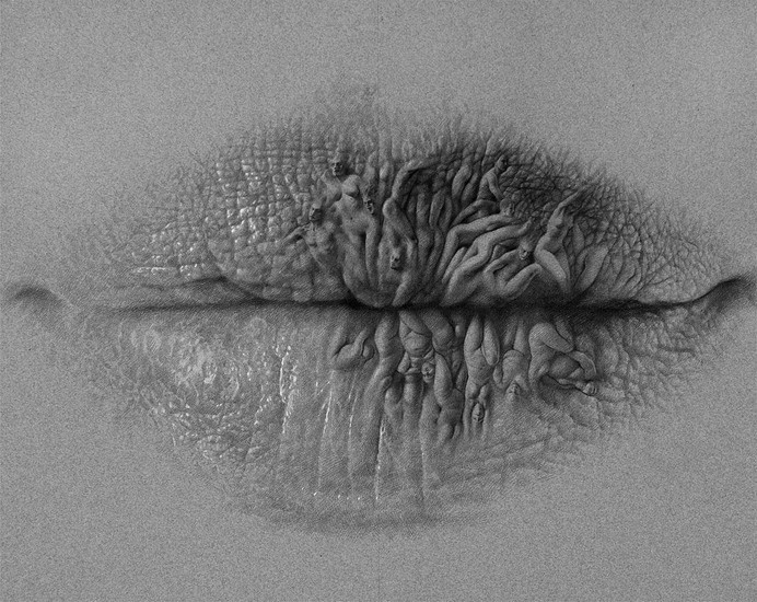 Christo Dagorov - Lips #pencil