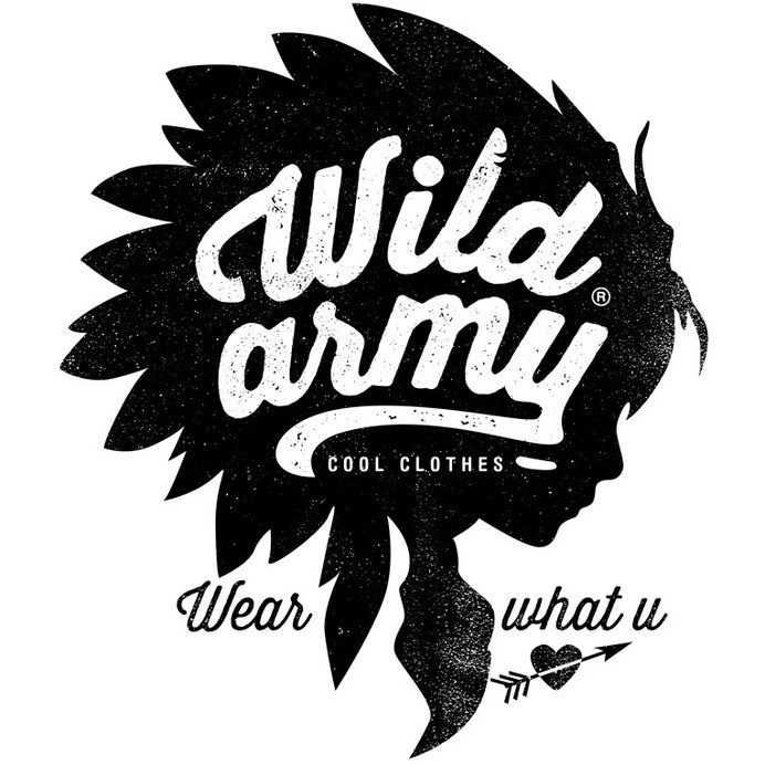 Wild Army, Kids Revel Clothes #design #brand #t-shirt #identity #logo