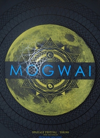 Modern Gigposter Design: 100 Stunning Examples – Graphic design tutorials, freebies, & advice by working artists and designers. | GoMediaZine #silkscreen #poster