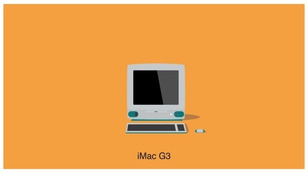 Illustrations Of Every Single Macintosh Computer Ever Created DesignTAXI.com #apple #minimalistic #illustration #imac #mac
