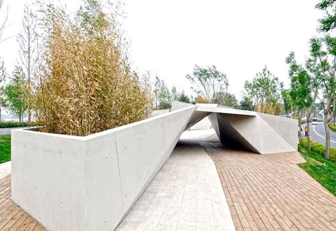 Sunken Garden by Plasma Studio - #architecture, #outdoor, #architecture, #garden, #landscaping,