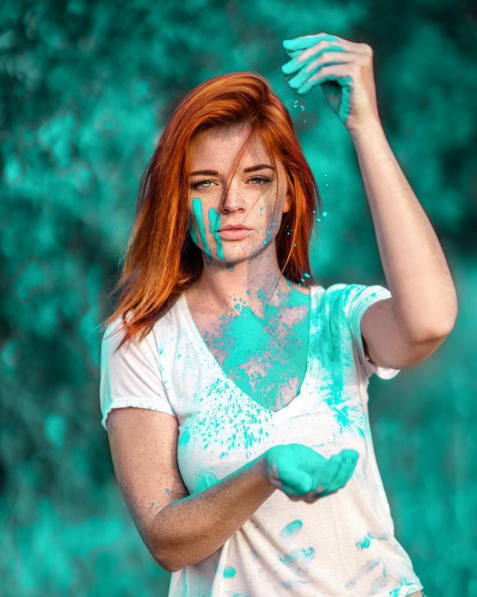 Vibrant Beauty and Lifestyle Portrait Photography by Manny Perez