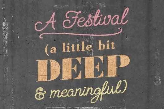 Ideas Festival 2011 - Alex Naghavi #graphic design #typography #chalk