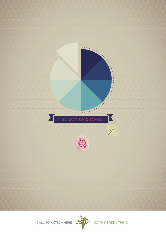 Creativity Vs Climate change on Behance #climate #print #colours #art #change #pentagram #fine