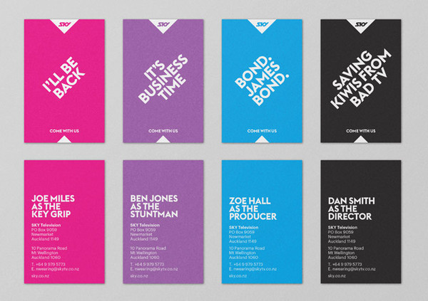 SKY TV NZ #nz #business #sky #interbrand #tv #triangle #australia #cards