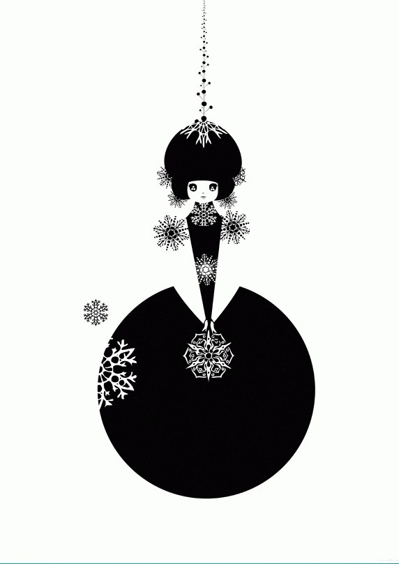 Christmas Dolls #natale #card #christmas #illustration #stationery #grossi #cristian #cards