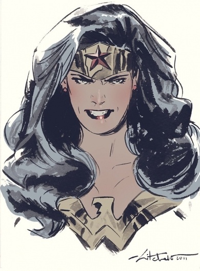 Bust by *mbreitweiser #comic #drawing #woman