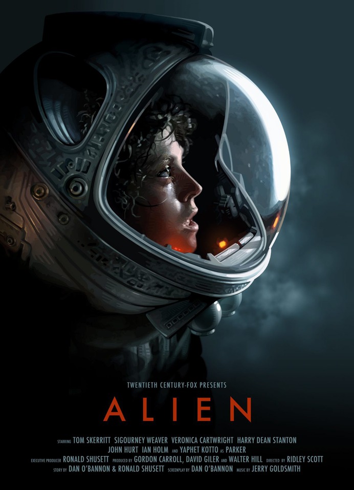 Alien Poster, Brian Taylor