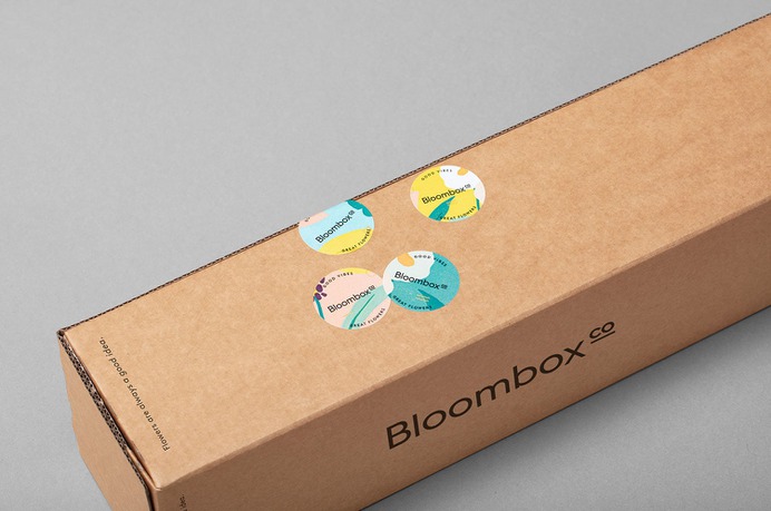 Bloombox Branding - Mindsparkle Mag Roser Padrés designed the branding for Bloombox – an online native organic flower delivery service located in Sydney and Melbourne. #logo #packaging #identity #branding #design #color #photography #graphic #design #gallery #blog #project #mindsparkle #mag #beautiful #portfolio #designer