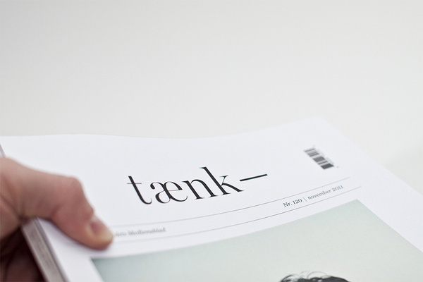 Tænk Magazine #design #editorial #magazine