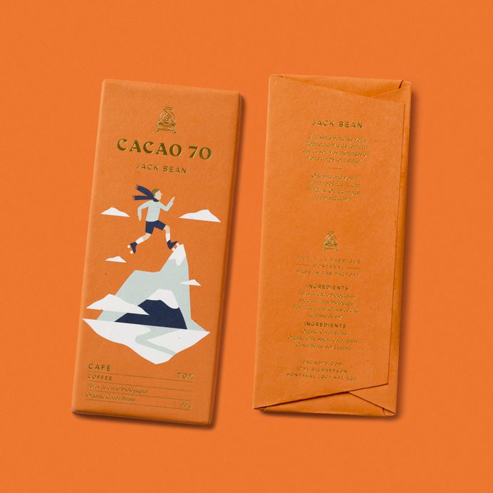 New Logo, Identity, and Packaging for Cacao 70 by In Good Company