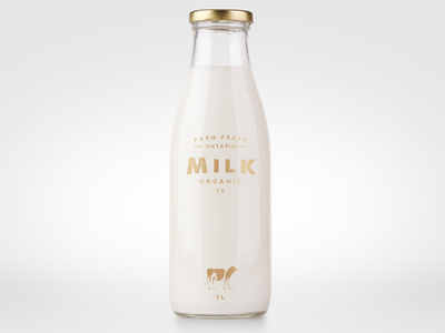 Milk Label #design #milk #label #bottle