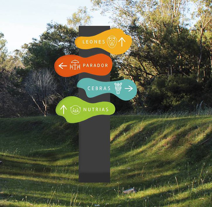 Wayfinding | Signage | Sign | Design | Parque Lecocq - Señalética