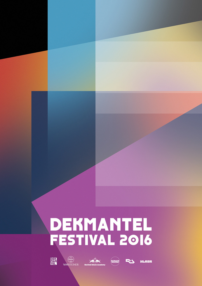 Dekmantel Festival 2016 Artwork / Posters by James Kirkup