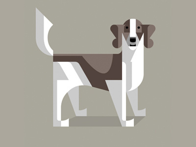 Dog_sm_dribbble #illustration #brill #josh