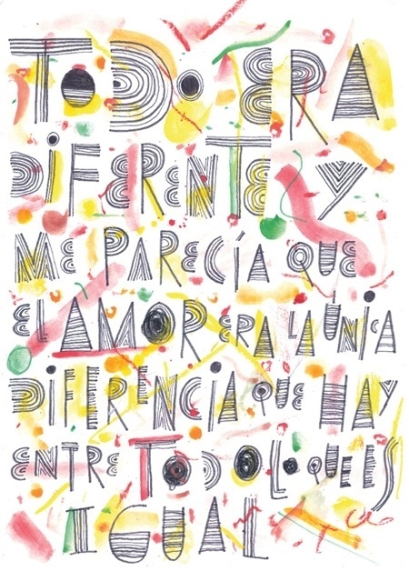 BOSQUE Estudio/Taller Carpaccio Magazine - #colorful #lettering