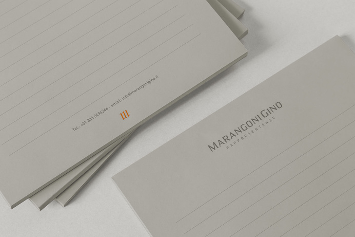 Marangoni Gino | Personal Brand. #copper #hotfoil #elegant #sober #minimal #business #cards #favini #burano #paper