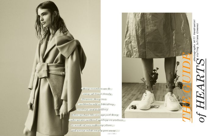Exclusive The Guide of Hearts Editorial Featuring Anna Mila Guyenz by Will Vendramini - Fashion Editorials