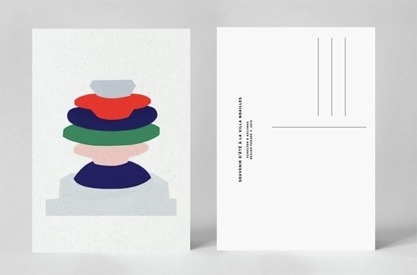 Fanny Le Bras and Clémentine Berry #postcard