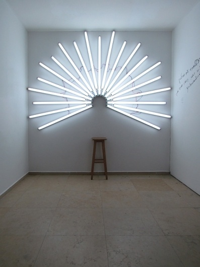 You Are a Saint : Yochai Matos #art #installation #light #yochai matos
